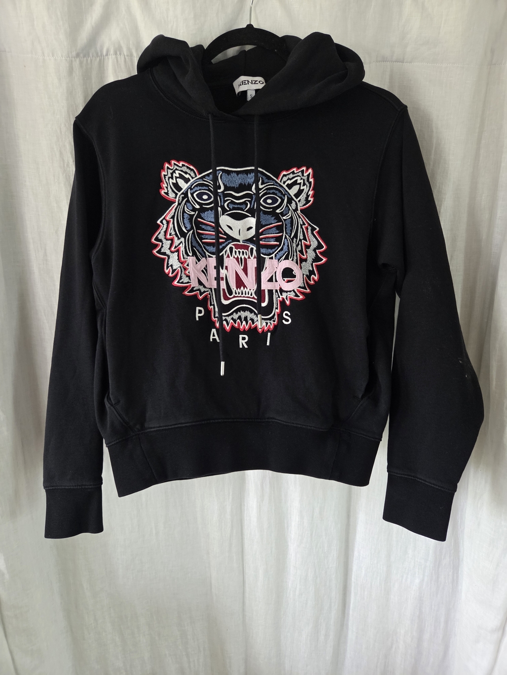 Kenzo | Black Tiger Logo Hoodie